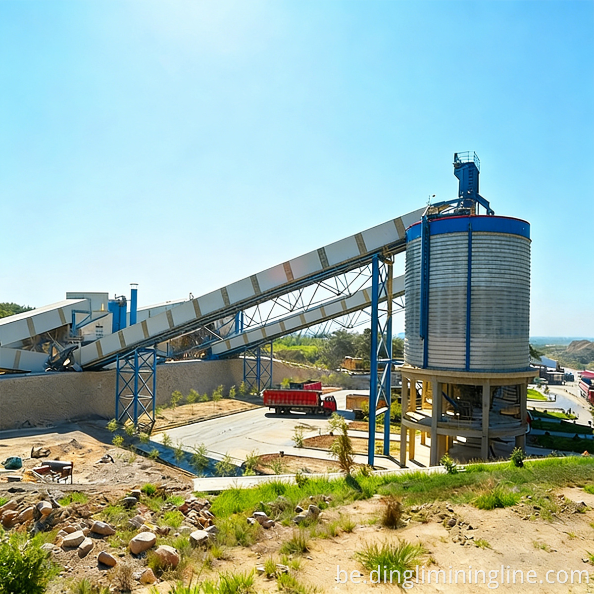 highway construction aggregate